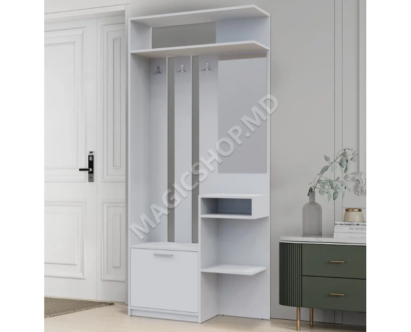 Antreu Riviera nympho alb / stejar